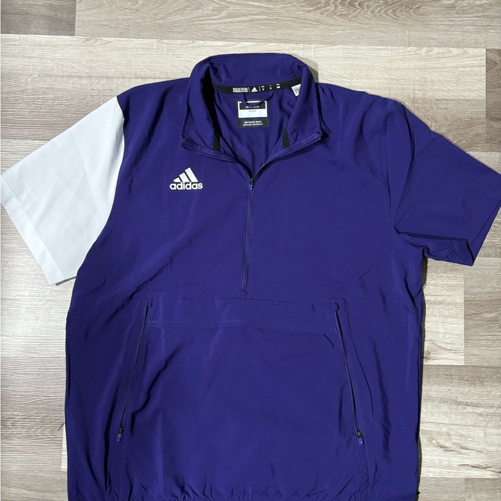 Adidas Purple Performance Jacket - image 1
